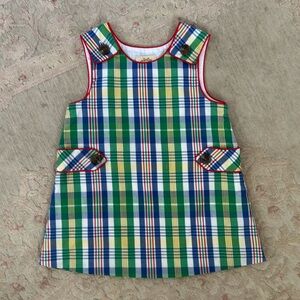 TBBC plaid jumper size 3